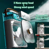 New 3 In 1 Portable Air Cooler Fan With Humidifier & 7-Color Led Night Light