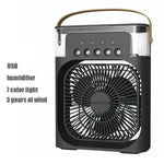 Compact 3 in 1 portable air cooler with fan and humidifier