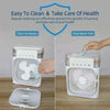3 in 1 portable air cooler with fan humidifier and LED light