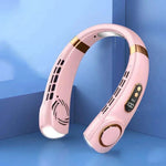 TouchBreeze™ bladeless neck fan with LED display