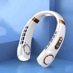 TouchBreeze™ bladeless hands-free neck fan with LED controls