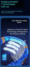 TouchBreeze neck fan bladeless hands-free portable cooling device